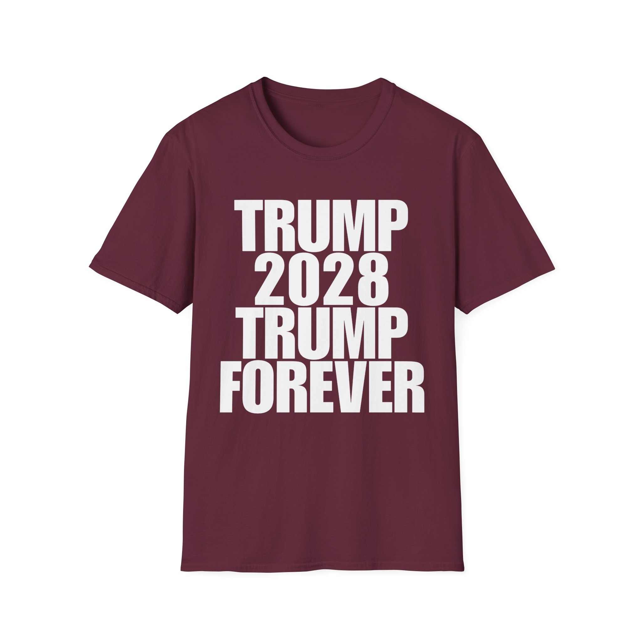 Copy of Political Campaign T-Shirt — “TRUMP 2028 TRUMP FOREVER” Bold Slogan Tee - Image 21