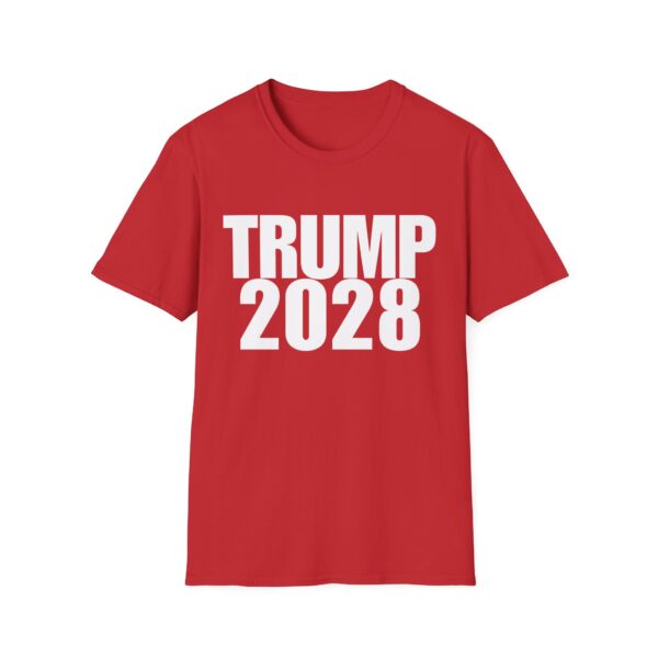 Copy of Copy of Copy of Copy of Copy of Political Campaign T-Shirt — “TRUMP 2028 TRUMP FOREVER” Bold Slogan Tee