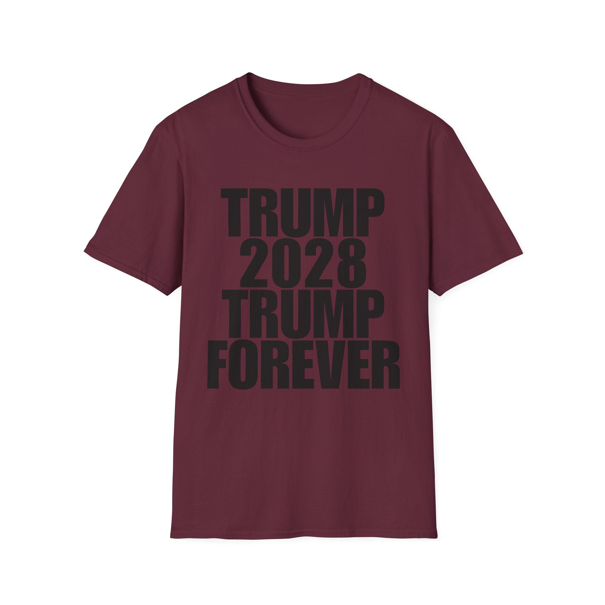 Political Campaign T-Shirt — “TRUMP 2028 TRUMP FOREVER” Bold Slogan Tee - Image 21
