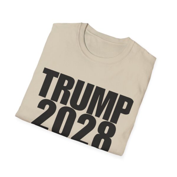 Copy of Copy of Copy of Copy of Copy of Political Campaign T-Shirt — “TRUMP 2028 TRUMP FOREVER” Bold Slogan Tee