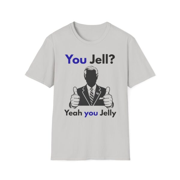 You Jell? Yeah You Jelly T-Shirt | Funny Thumbs Up Silhouette Tee