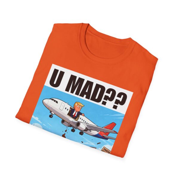 Graphic T-Shirt — "U MAD?? LOLOLOL" Plane Meme Tee