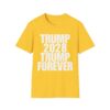 Copy of Political Campaign T-Shirt — “TRUMP 2028 TRUMP FOREVER” Bold Slogan Tee