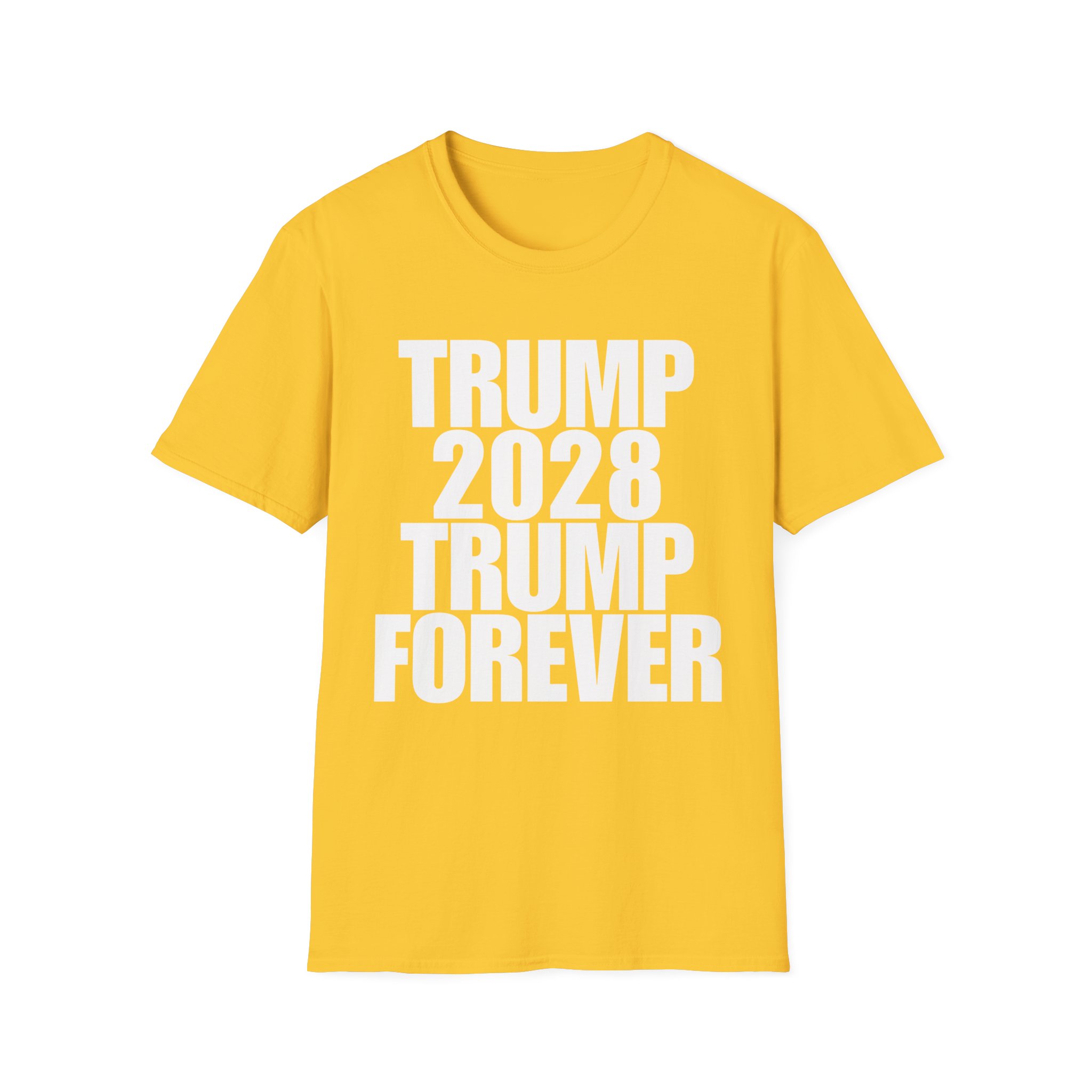 Copy of Political Campaign T-Shirt — “TRUMP 2028 TRUMP FOREVER” Bold Slogan Tee - Image 25