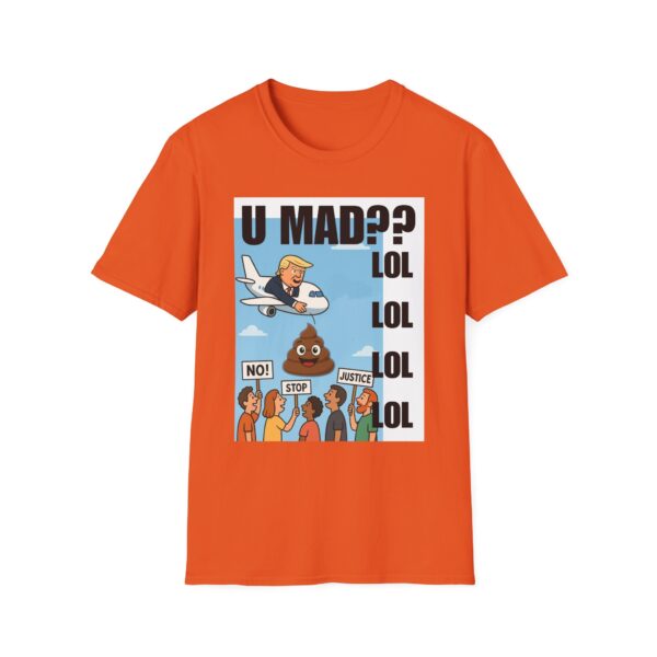 Graphic T-Shirt — "U MAD?? LOLOLOL" Plane Meme Tee 2