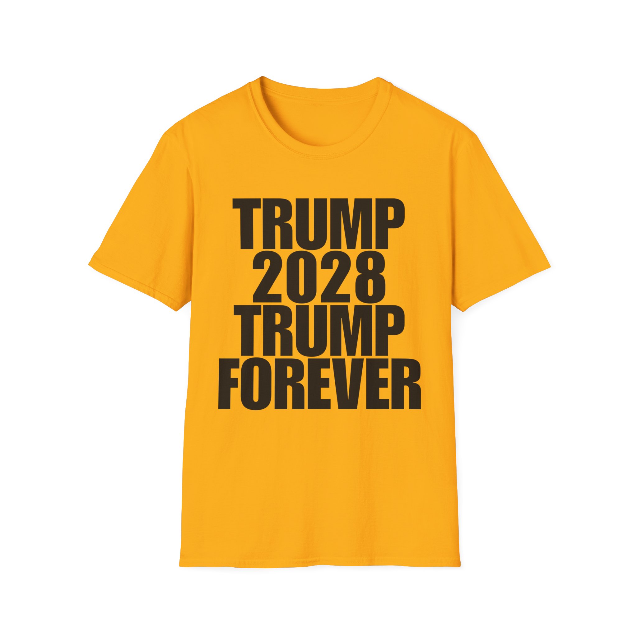Political Campaign T-Shirt — “TRUMP 2028 TRUMP FOREVER” Bold Slogan Tee - Image 13