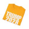 Copy of Copy of Copy of Copy of Copy of Political Campaign T-Shirt — “TRUMP 2028 TRUMP FOREVER” Bold Slogan Tee