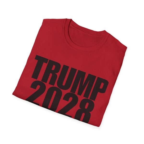 Copy of Copy of Copy of Copy of Copy of Political Campaign T-Shirt — “TRUMP 2028 TRUMP FOREVER” Bold Slogan Tee