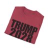Copy of Copy of Copy of Copy of Copy of Political Campaign T-Shirt — “TRUMP 2028 TRUMP FOREVER” Bold Slogan Tee