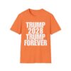 Copy of Political Campaign T-Shirt — “TRUMP 2028 TRUMP FOREVER” Bold Slogan Tee