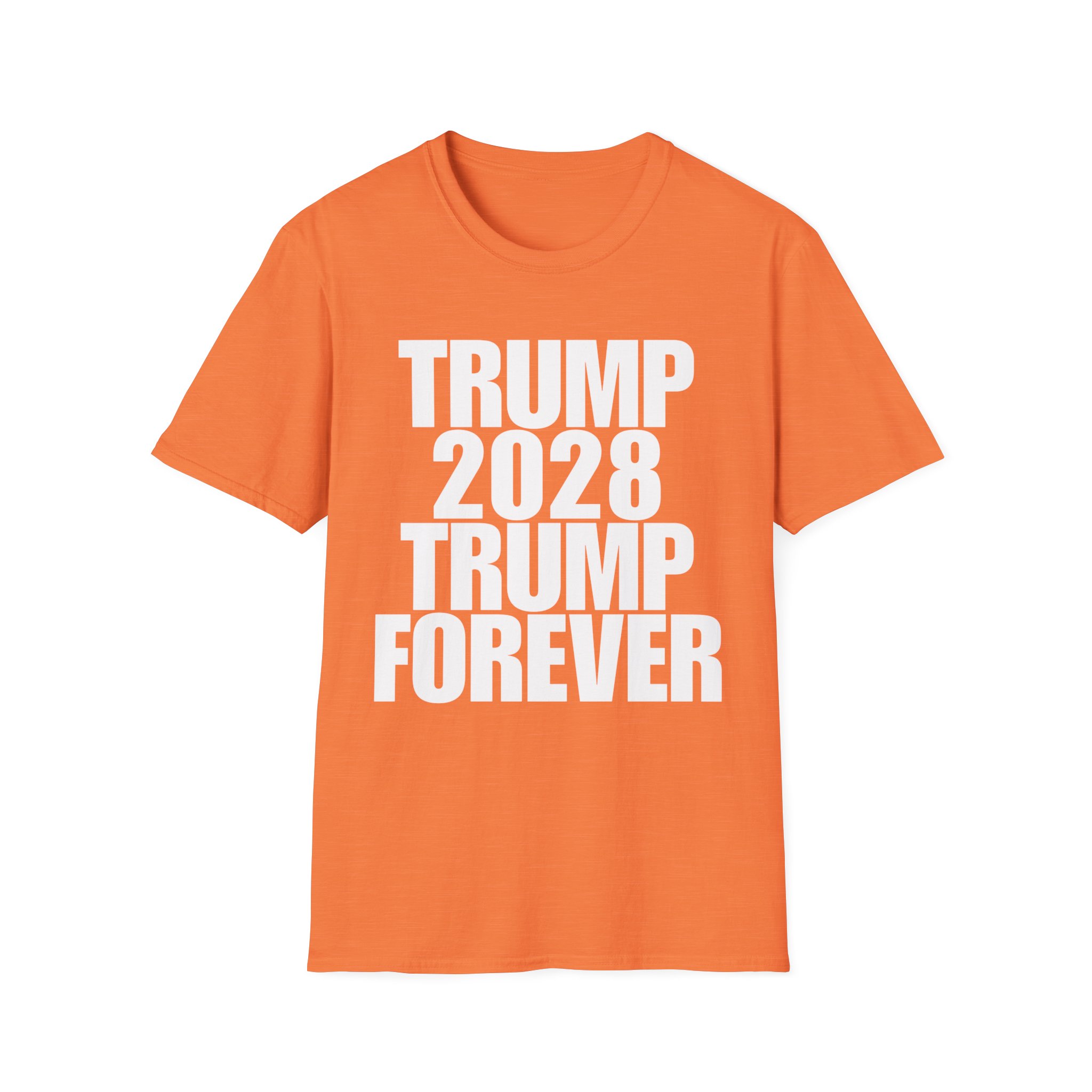 Copy of Political Campaign T-Shirt — “TRUMP 2028 TRUMP FOREVER” Bold Slogan Tee - Image 5