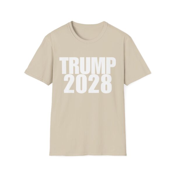 Copy of Copy of Copy of Copy of Copy of Political Campaign T-Shirt — “TRUMP 2028 TRUMP FOREVER” Bold Slogan Tee