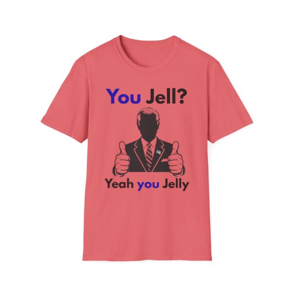 You Jell? Yeah You Jelly T-Shirt | Funny Thumbs Up Silhouette Tee