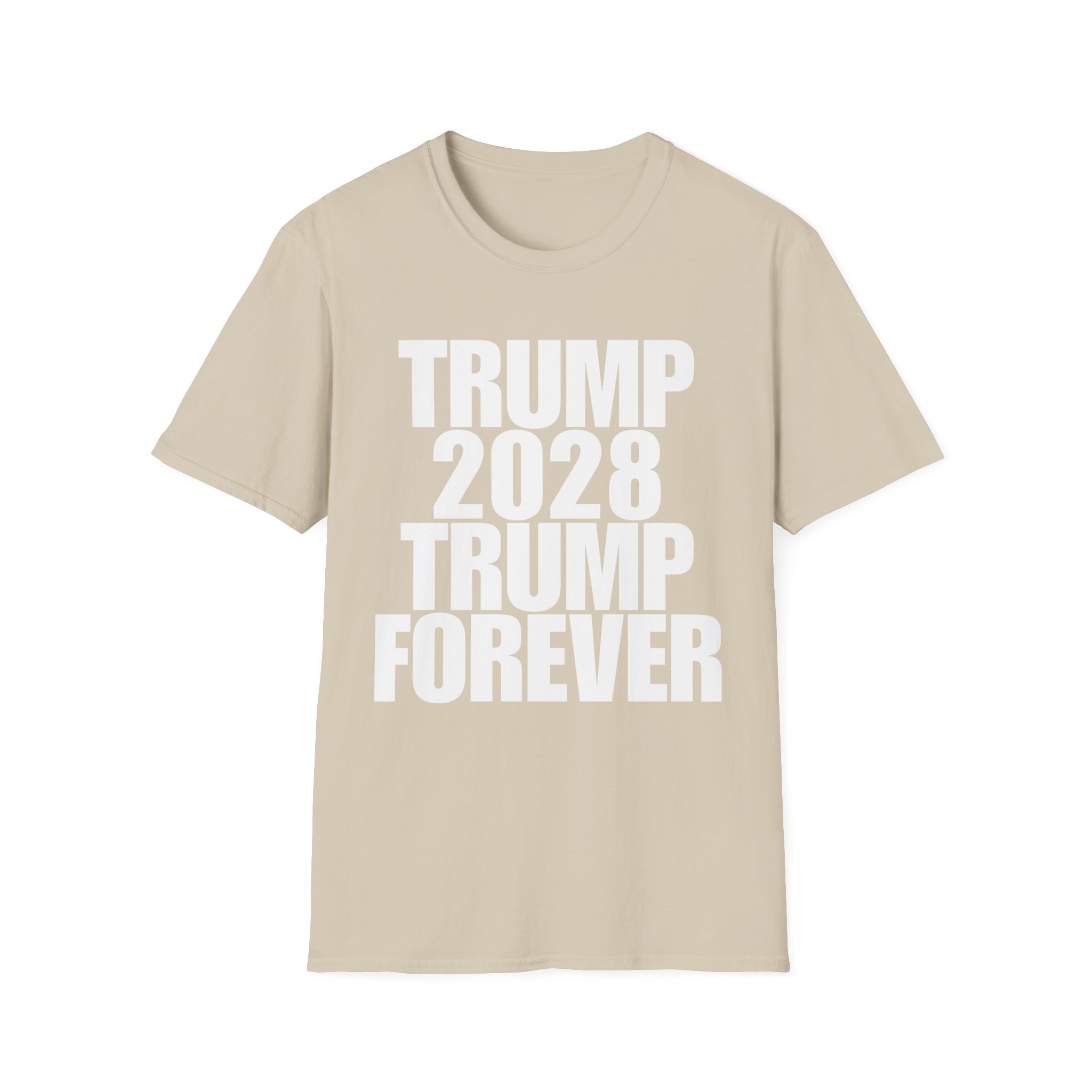 Copy of Political Campaign T-Shirt — “TRUMP 2028 TRUMP FOREVER” Bold Slogan Tee - Image 9