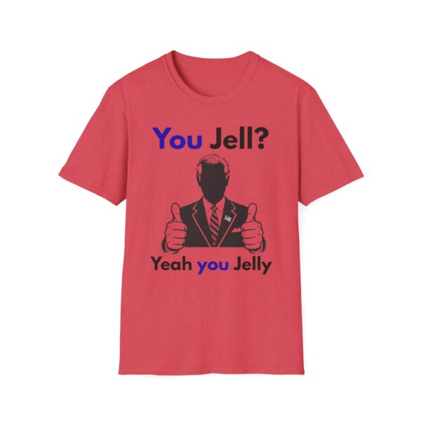 You Jell? Yeah You Jelly T-Shirt | Funny Thumbs Up Silhouette Tee