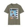 Graphic T-Shirt — "U MAD?? LOLOLOL" Plane Meme Tee 2