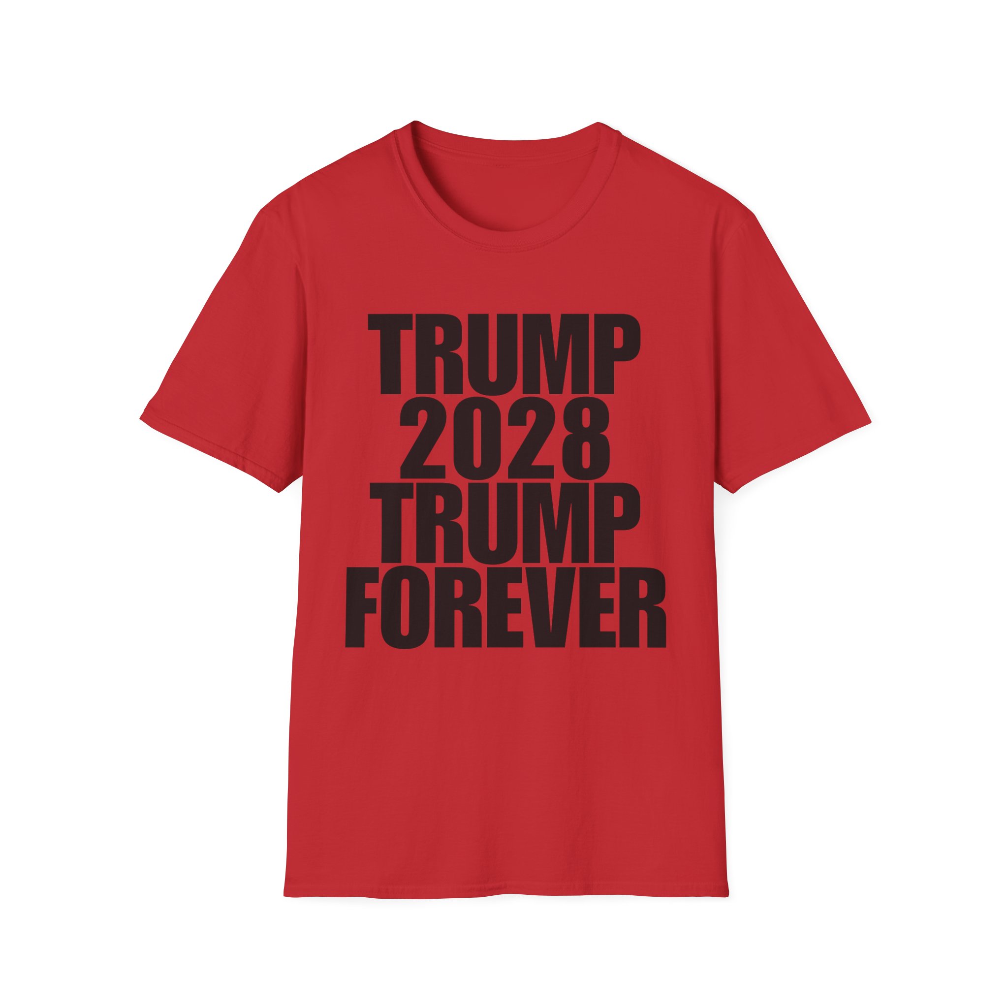 Political Campaign T-Shirt — “TRUMP 2028 TRUMP FOREVER” Bold Slogan Tee - Image 41