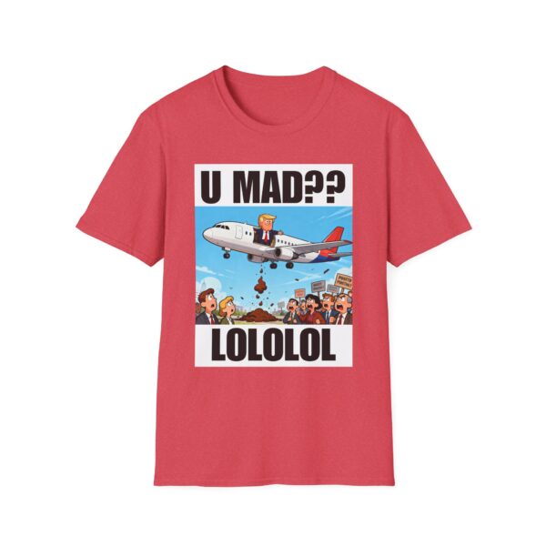 Graphic T-Shirt — "U MAD?? LOLOLOL" Plane Meme Tee