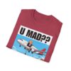 Graphic T-Shirt — "U MAD?? LOLOLOL" Plane Meme Tee