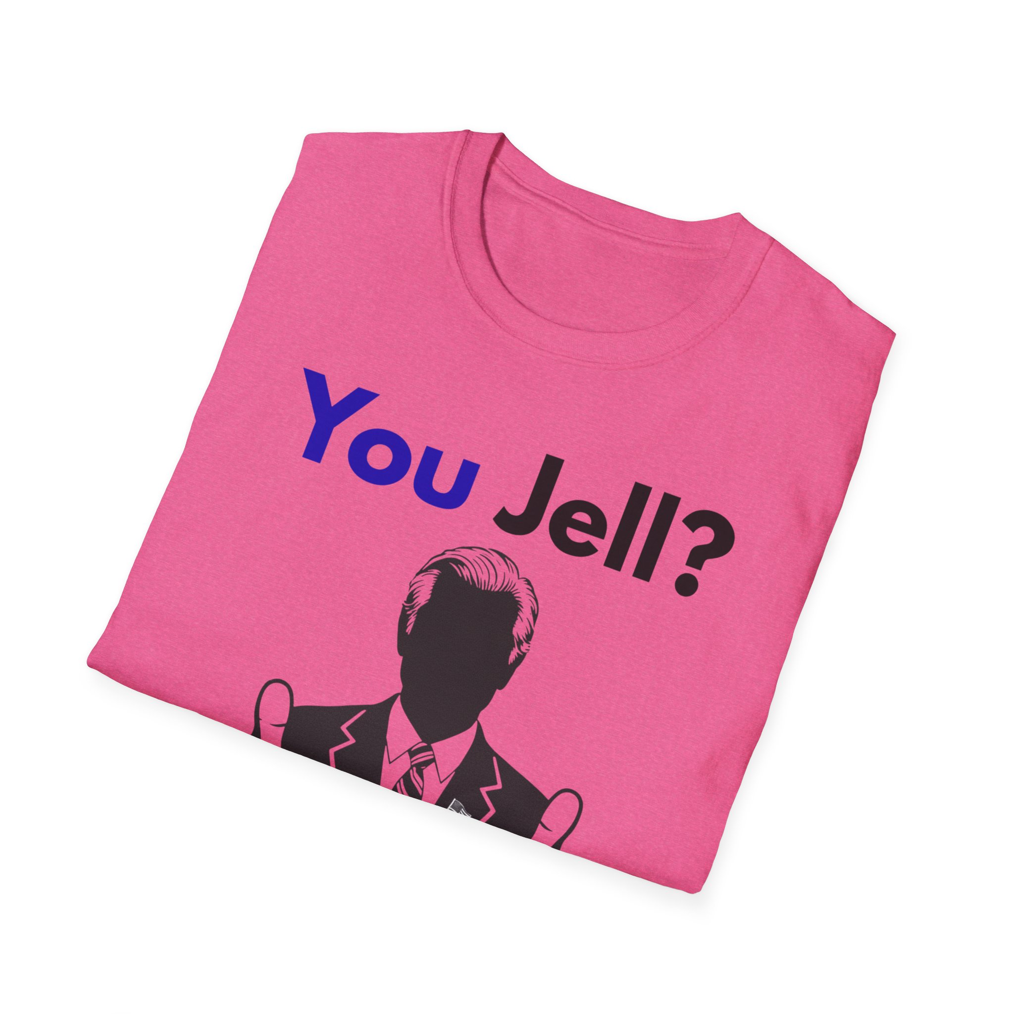 You Jell? Yeah You Jelly T-Shirt | Funny Thumbs Up Silhouette Tee - Image 28
