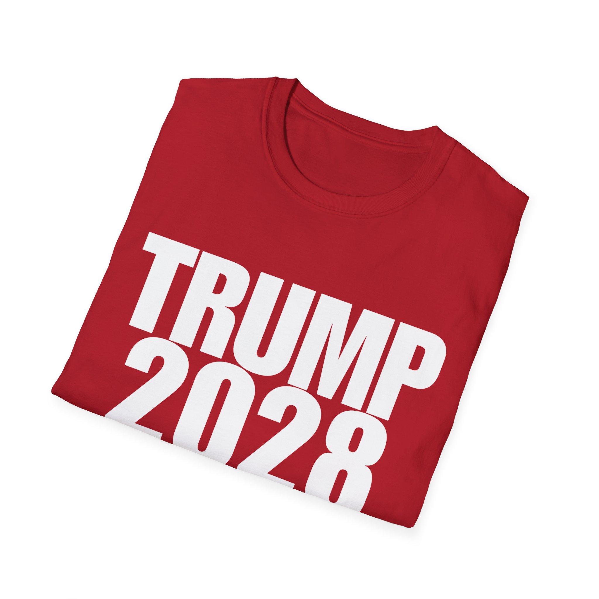 Copy of Copy of Copy of Copy of Copy of Political Campaign T-Shirt — “TRUMP 2028 TRUMP FOREVER” Bold Slogan Tee - Image 4