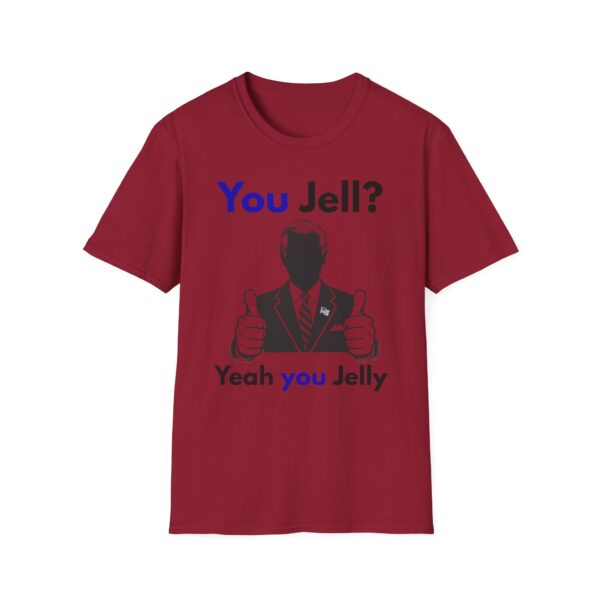 You Jell? Yeah You Jelly T-Shirt | Funny Thumbs Up Silhouette Tee