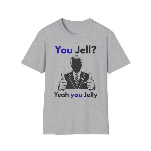 You Jell? Yeah You Jelly T-Shirt | Funny Thumbs Up Silhouette Tee