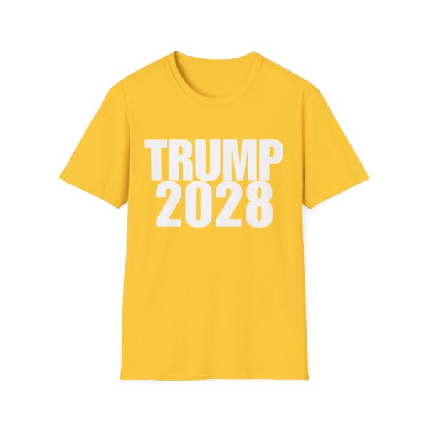 Copy of Copy of Copy of Copy of Copy of Political Campaign T-Shirt — “TRUMP 2028 TRUMP FOREVER” Bold Slogan Tee