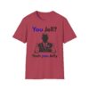 You Jell? Yeah You Jelly T-Shirt | Funny Thumbs Up Silhouette Tee