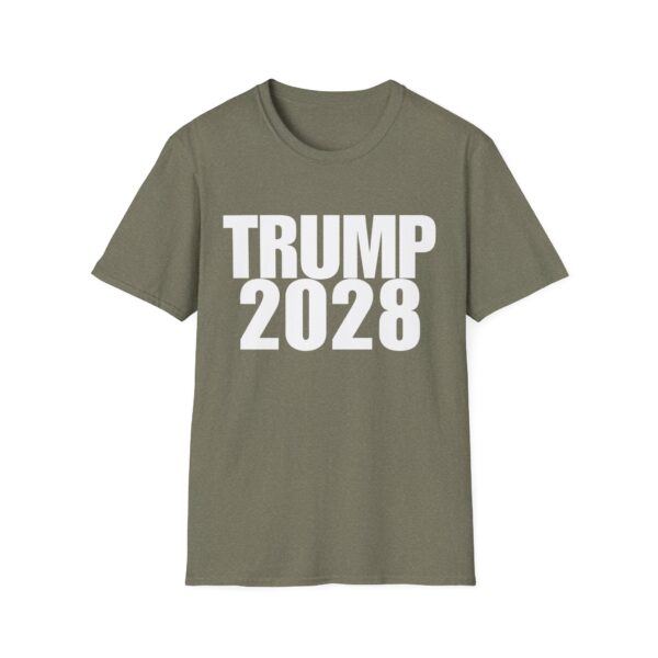 Copy of Copy of Copy of Copy of Copy of Political Campaign T-Shirt — “TRUMP 2028 TRUMP FOREVER” Bold Slogan Tee