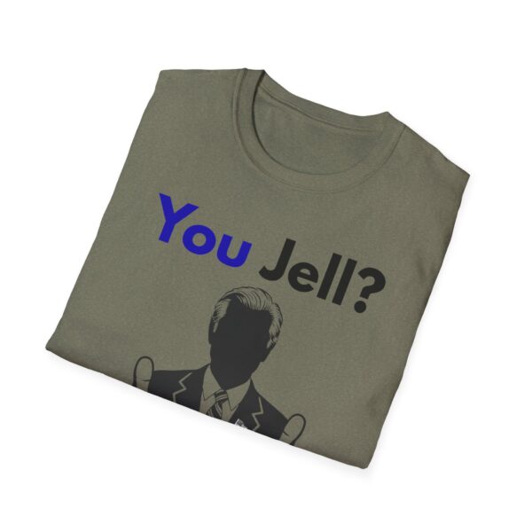 You Jell? Yeah You Jelly T-Shirt | Funny Thumbs Up Silhouette Tee
