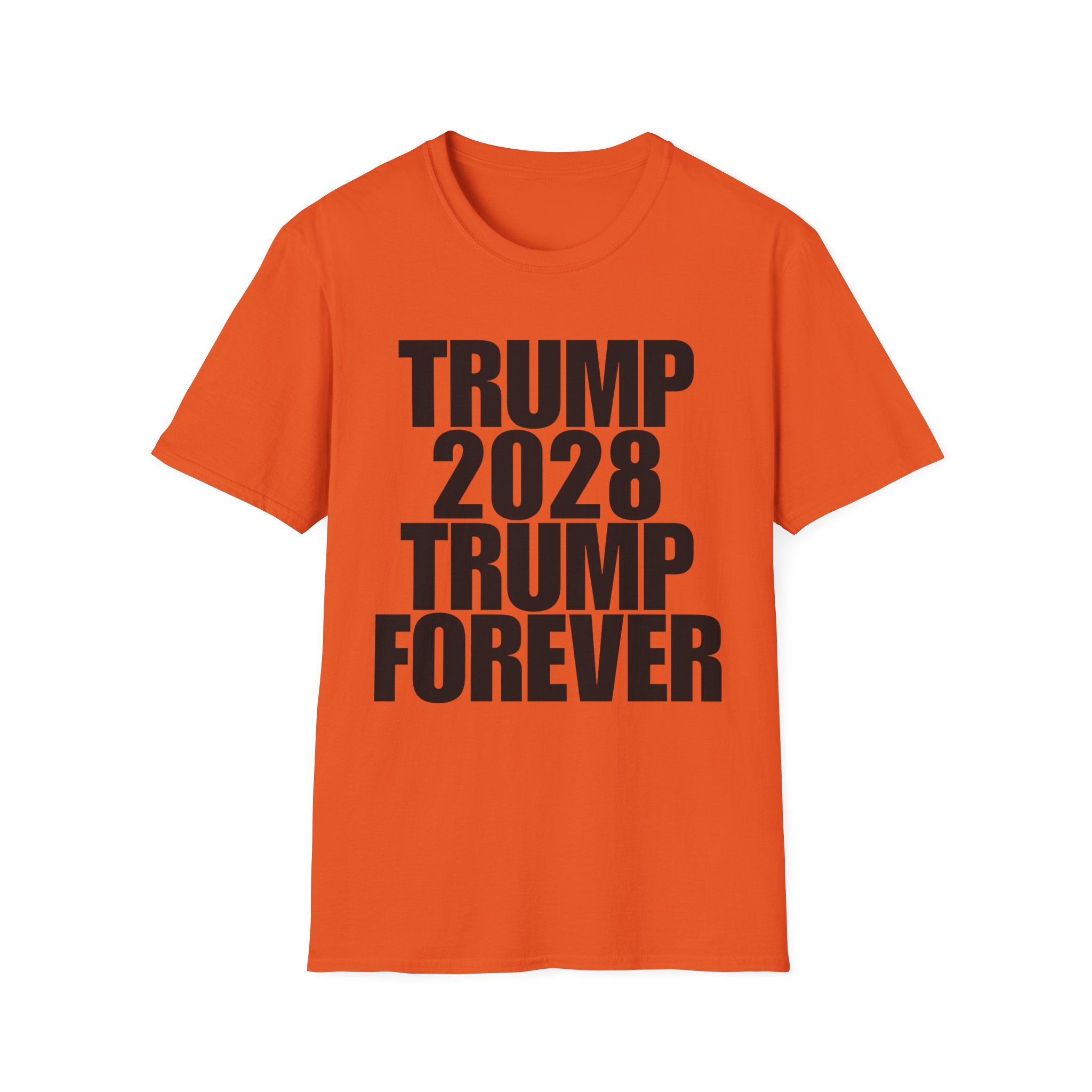 Political Campaign T-Shirt — “TRUMP 2028 TRUMP FOREVER” Bold Slogan Tee - Image 17