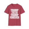 Copy of Political Campaign T-Shirt — “TRUMP 2028 TRUMP FOREVER” Bold Slogan Tee