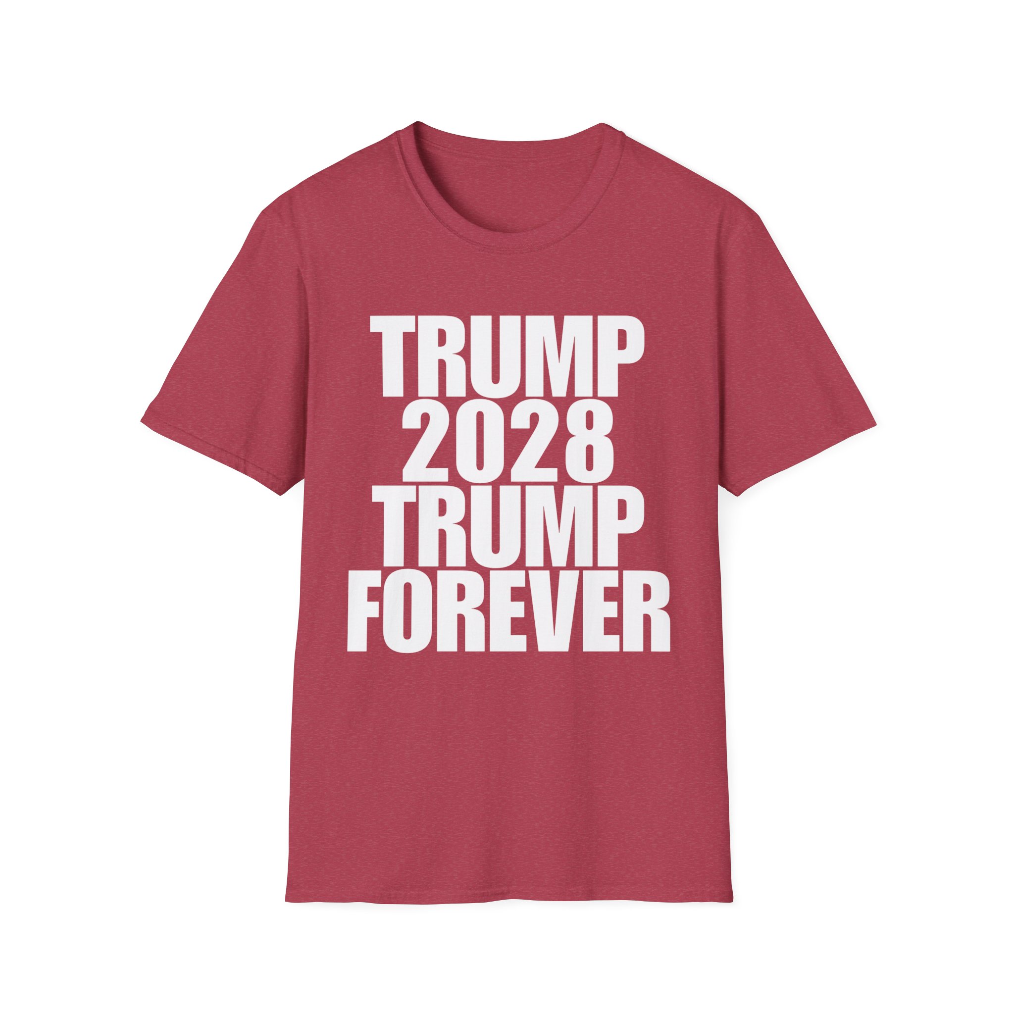 Copy of Political Campaign T-Shirt — “TRUMP 2028 TRUMP FOREVER” Bold Slogan Tee - Image 49