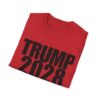 Copy of Copy of Copy of Copy of Copy of Political Campaign T-Shirt — “TRUMP 2028 TRUMP FOREVER” Bold Slogan Tee