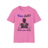 You Jell? Yeah You Jelly T-Shirt | Funny Thumbs Up Silhouette Tee