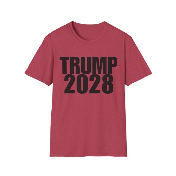Copy of Copy of Copy of Copy of Copy of Political Campaign T-Shirt — “TRUMP 2028 TRUMP FOREVER” Bold Slogan Tee