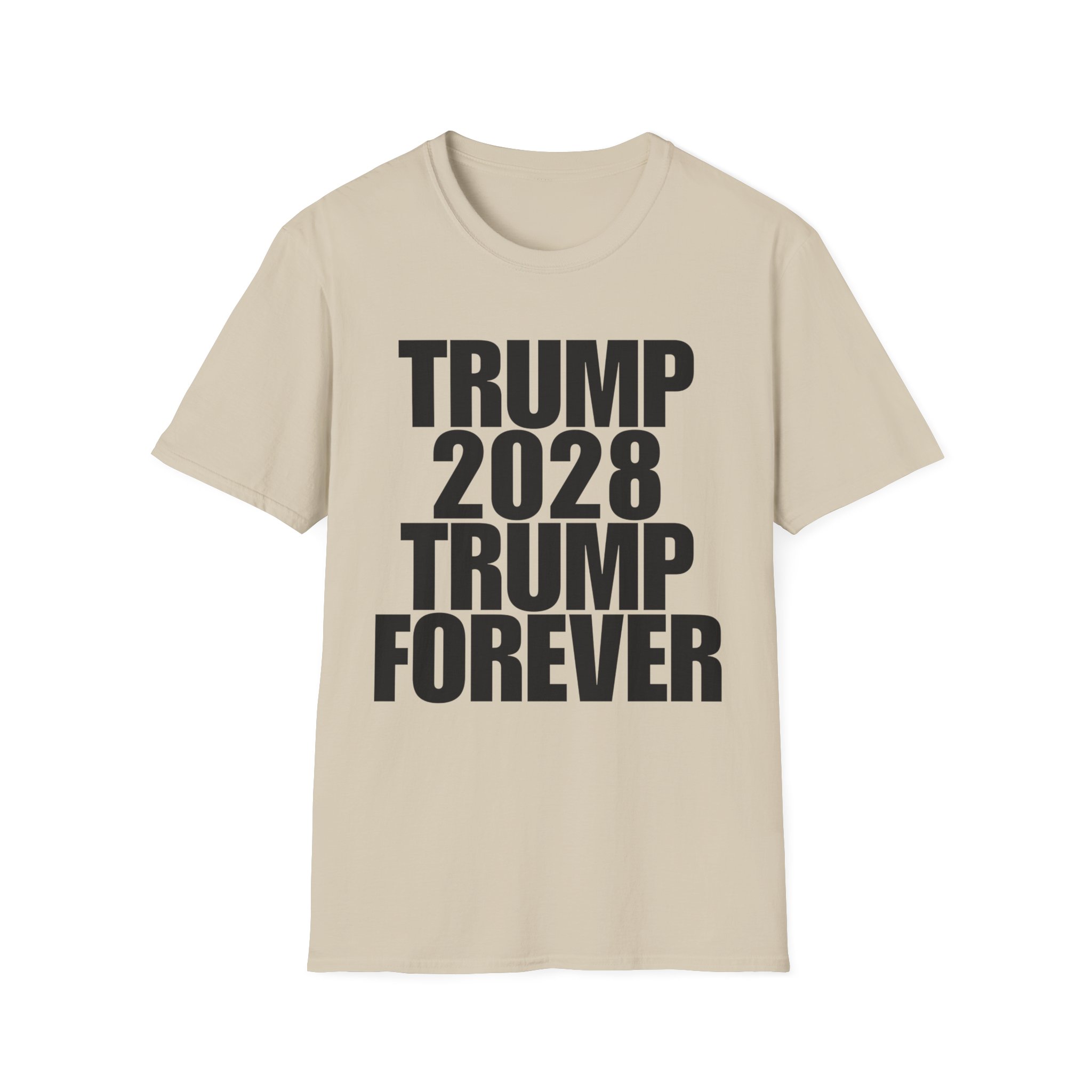 Political Campaign T-Shirt — “TRUMP 2028 TRUMP FOREVER” Bold Slogan Tee - Image 9