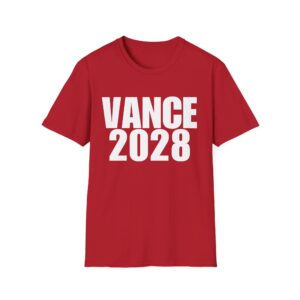 Copy of Copy of Copy of Copy of Political Campaign T-Shirt — “TRUMP 2028 TRUMP FOREVER” Bold Slogan Tee