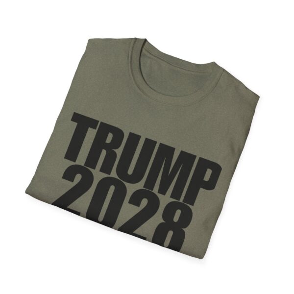 Copy of Copy of Copy of Copy of Copy of Political Campaign T-Shirt — “TRUMP 2028 TRUMP FOREVER” Bold Slogan Tee