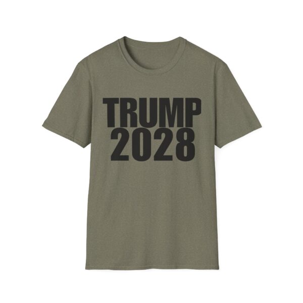 Copy of Copy of Copy of Copy of Copy of Political Campaign T-Shirt — “TRUMP 2028 TRUMP FOREVER” Bold Slogan Tee