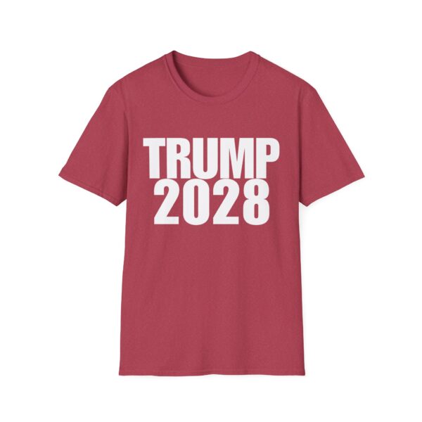 Copy of Copy of Copy of Copy of Copy of Political Campaign T-Shirt — “TRUMP 2028 TRUMP FOREVER” Bold Slogan Tee