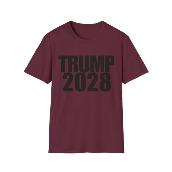 Copy of Copy of Copy of Copy of Copy of Political Campaign T-Shirt — “TRUMP 2028 TRUMP FOREVER” Bold Slogan Tee