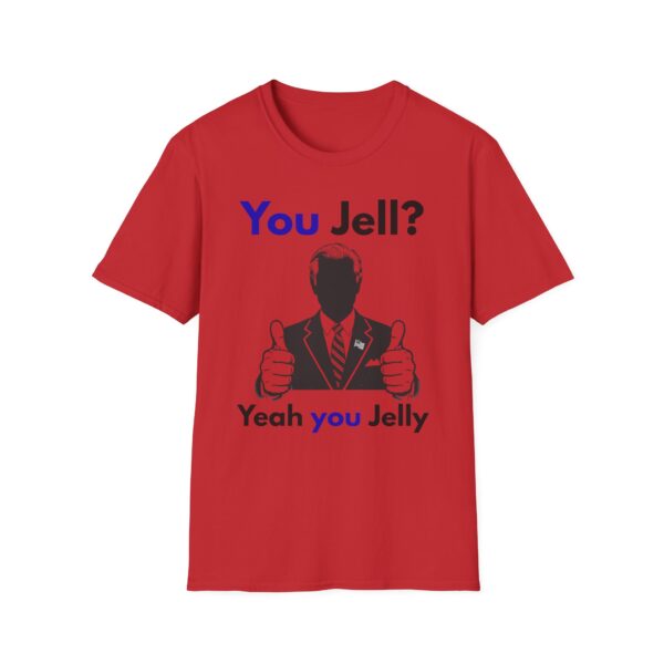 You Jell? Yeah You Jelly T-Shirt | Funny Thumbs Up Silhouette Tee