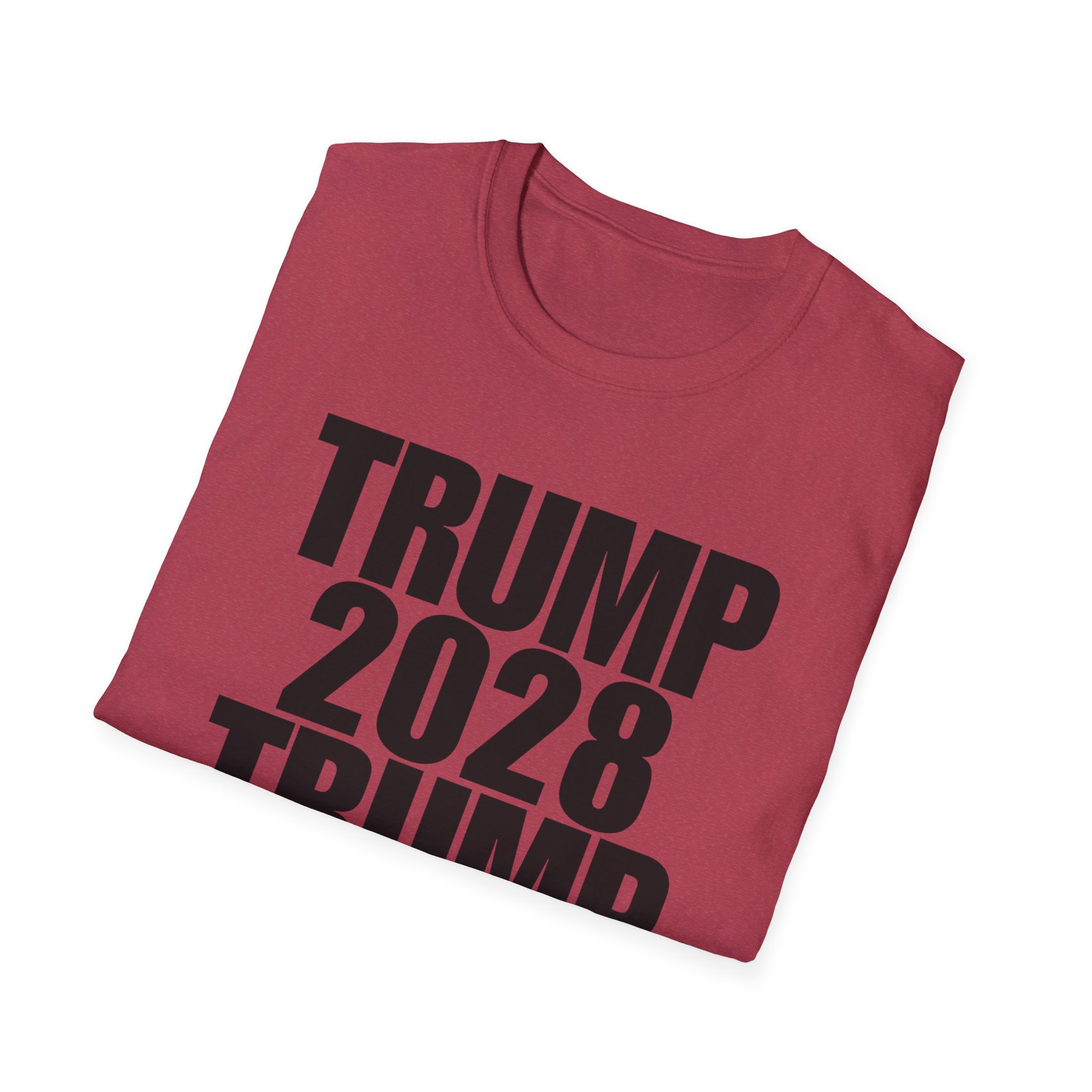 Political Campaign T-Shirt — “TRUMP 2028 TRUMP FOREVER” Bold Slogan Tee - Image 52