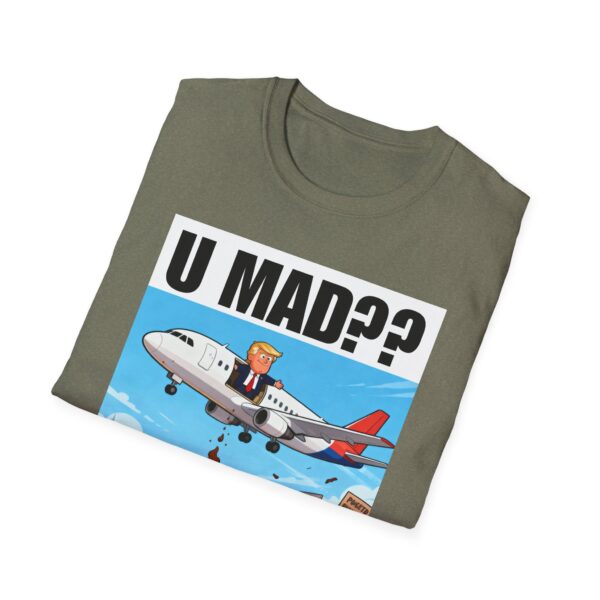 Graphic T-Shirt — "U MAD?? LOLOLOL" Plane Meme Tee