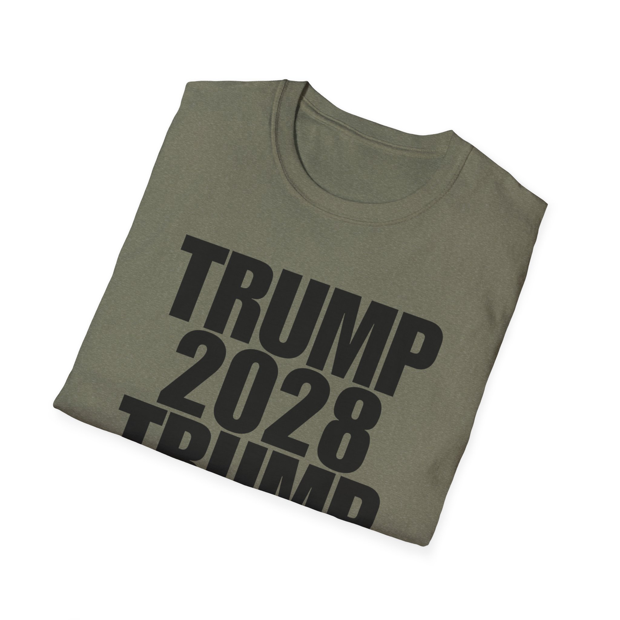Political Campaign T-Shirt — “TRUMP 2028 TRUMP FOREVER” Bold Slogan Tee - Image 32