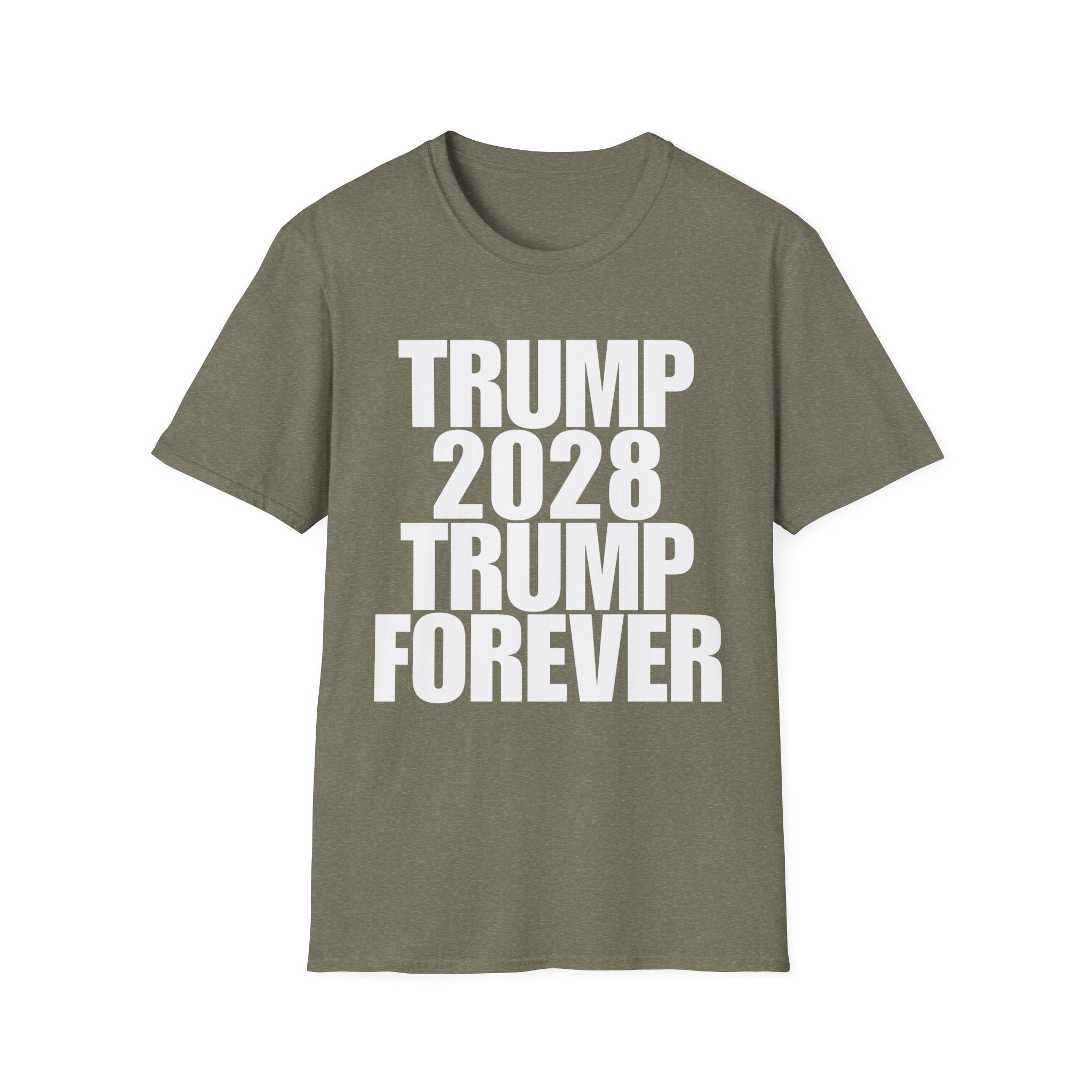 Copy of Political Campaign T-Shirt — “TRUMP 2028 TRUMP FOREVER” Bold Slogan Tee - Image 29