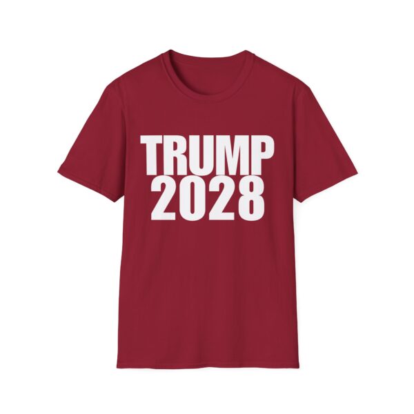 Copy of Copy of Copy of Copy of Copy of Political Campaign T-Shirt — “TRUMP 2028 TRUMP FOREVER” Bold Slogan Tee