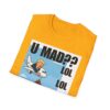 Graphic T-Shirt — "U MAD?? LOLOLOL" Plane Meme Tee 2